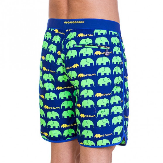 Pánské Plavky 69SLAM Krátké Boardshort Medium Elephant Green