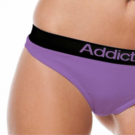 2PACK дамски ремъци  бяла purple Addicted