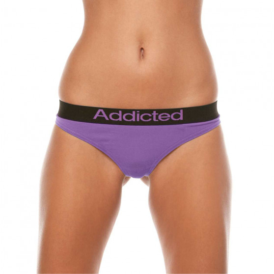 2PACK дамски ремъци  бяла purple Addicted