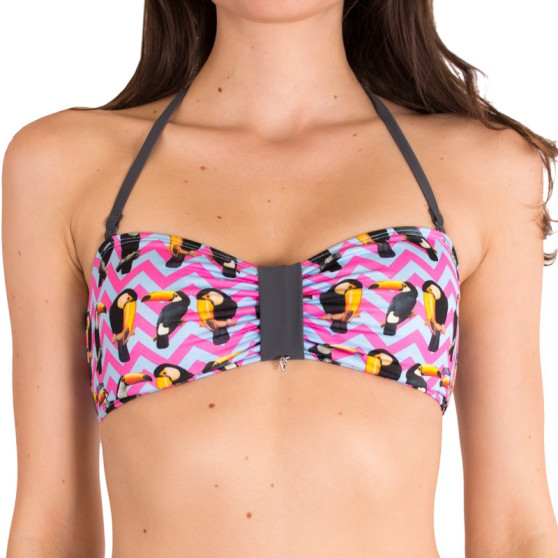 Дамски бански костюми 69SLAM bandeau toucan top