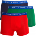 3PACK Мъжки боксерки Ralph Lauren многоцветен (714662050002)