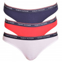 3PACK Дамски стрингове Tommy Hilfiger многоцветен (UW0UW00048 012)