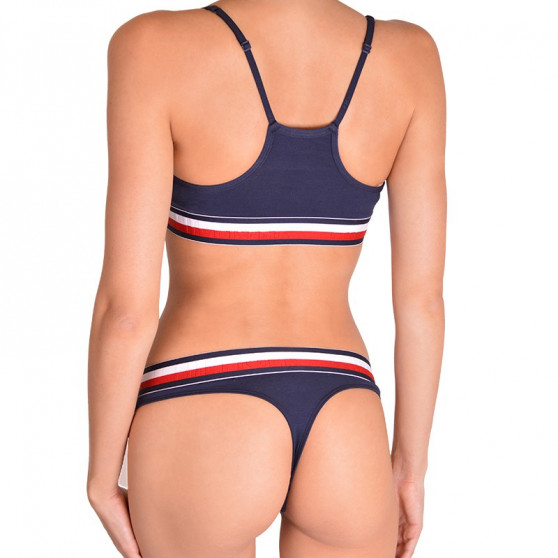 Дамски сутиен Tommy Hilfiger тъмно синьо (UW0UW00425 416)