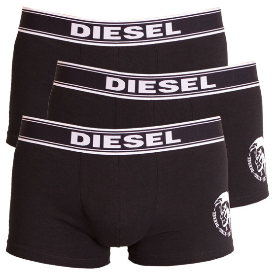 3PACK Мъжки боксерки Diesel черено (00SAB2-0TANL-01)