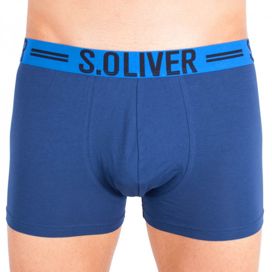 3PACK Мъжки боксерки S.Oliver сини (26.899.97.4229.12C1)