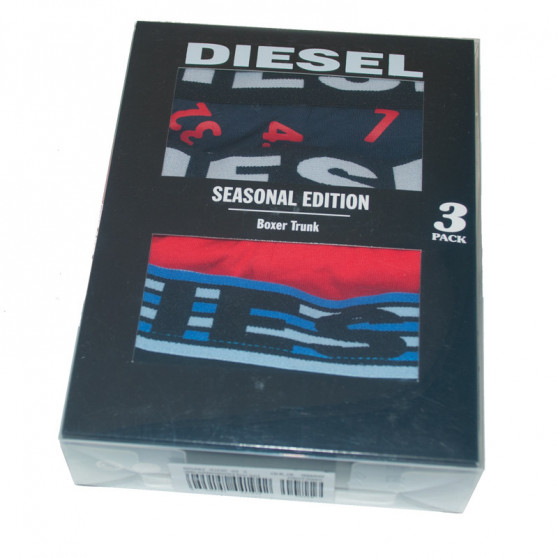 3PACK Мъжки боксерки Diesel многоцветен (00SAB2-0JARC-02)