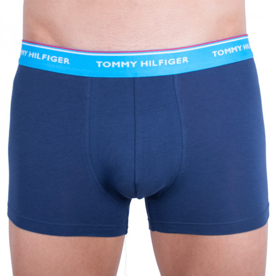 3PACK Мъжки боксерки Tommy Hilfiger тъмно синьо (1U87903842 358)