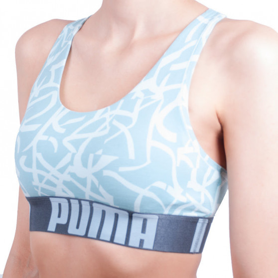 Дамски спортен сутиен Puma син (583005001 193)