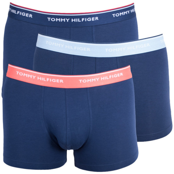 3PACK Мъжки боксерки Tommy Hilfiger тъмно синьо (1U87903842 423)