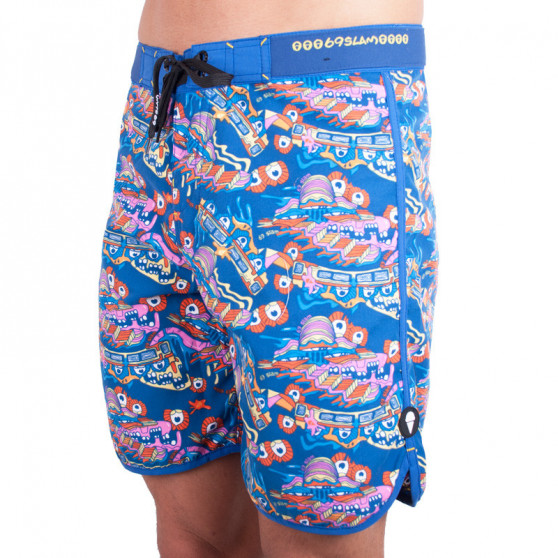 Мъжки бански костюми 69SLAM short boardshort medium acid