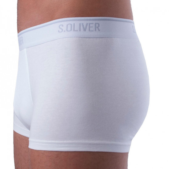 3PACK Мъжки боксерки S.Oliver бели (26.899.97.4243.12B7)