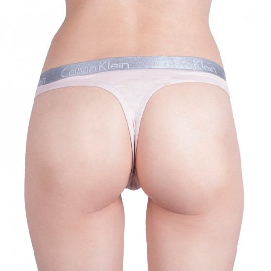 3PACK Дамски стрингове Calvin Klein многоцветен (QD3590E-SHZ)