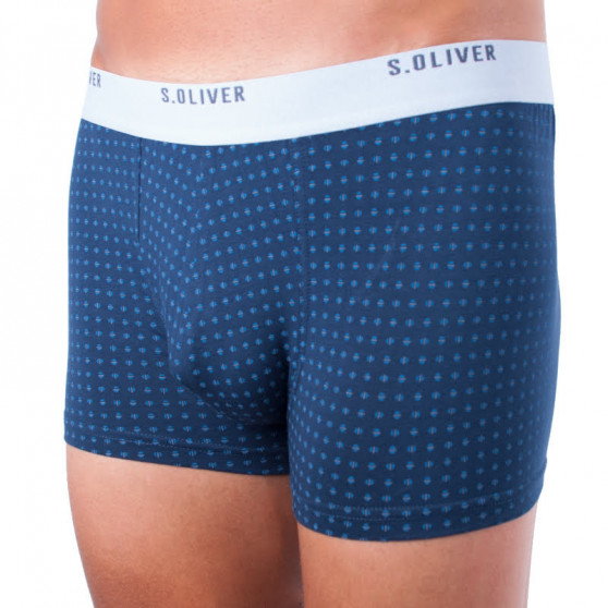 2PACK Мъжки боксерки S.Oliver сини (26.899.97.4240 17E2)