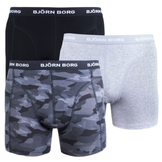 3PACK Мъжки боксерки Bjorn Borg многоцветен (9999-1132-90651)