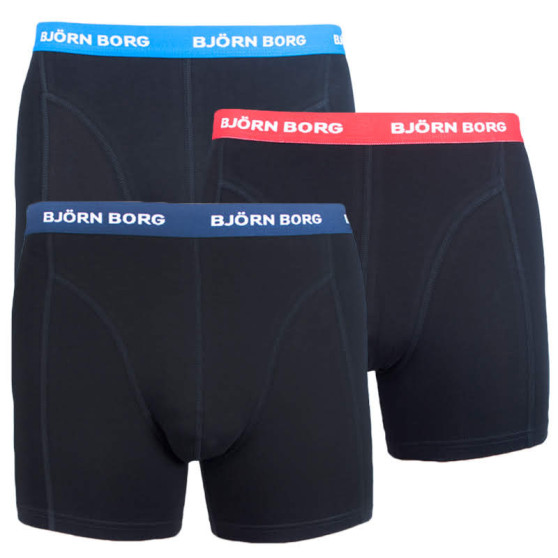 3PACK Мъжки боксерки Bjorn Borg черено (9999-1028-90012)