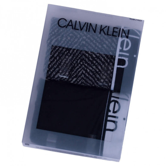 2PACK Мъжки боксерки Calvin Klein черено (NU8643A-6NS)