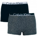 2PACK Мъжки боксерки Calvin Klein черено (NU8643A-6NS)