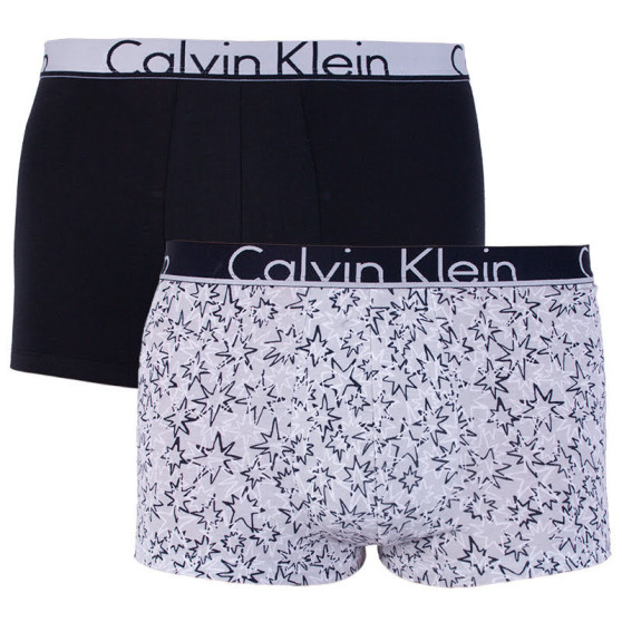 2PACK Мъжки боксерки Calvin Klein многоцветен (NB1414A-FJD)