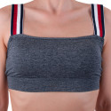 Дамски сутиен Tommy Hilfiger сив (UW0UW01220 091)