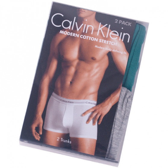 2PACK Мъжки боксерки Calvin Klein многоцветен (NB1086A-PNZ)