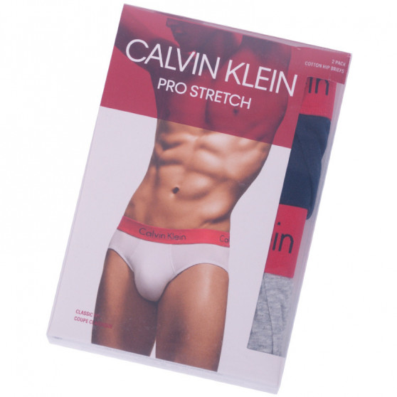 2PACK Мъжки слипове Calvin Klein многоцветен (NB1462A-JDY)