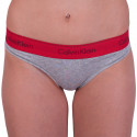 Дамски стрингове Calvin Klein сив (F3786E-ZP3)