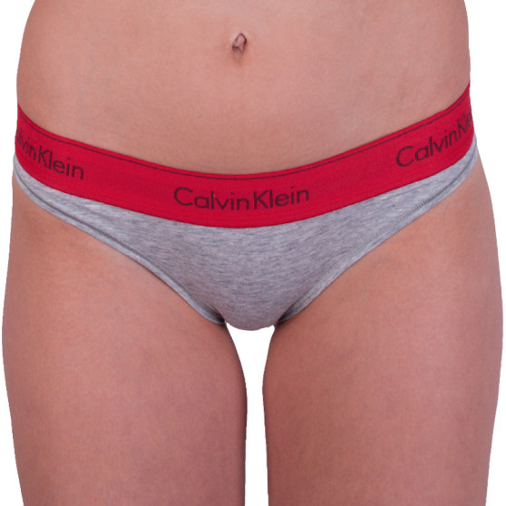 Дамски бикини Calvin Klein сиво (F3787E-ZP3)