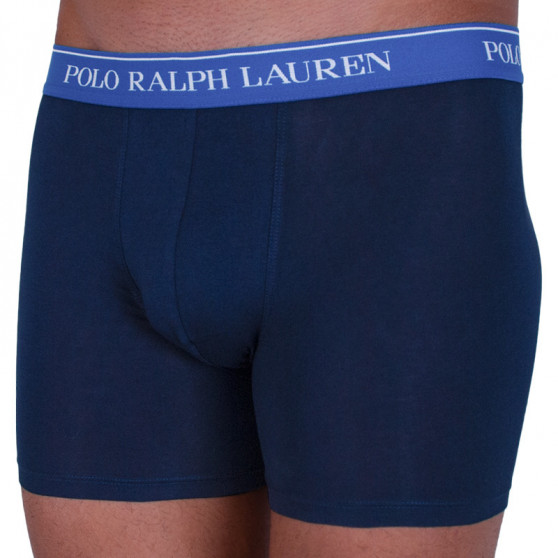 3PACK Мъжки боксерки Ralph Lauren тъмно синьо (714713772004)