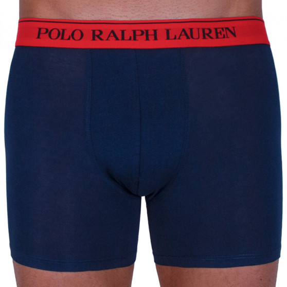 3PACK Мъжки боксерки Ralph Lauren тъмно синьо (714713772004)