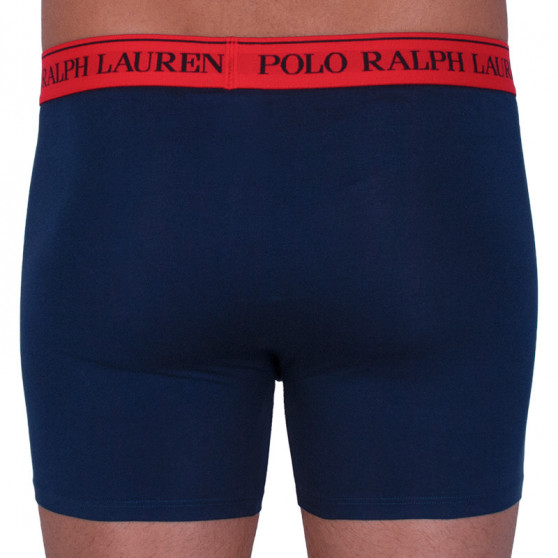 3PACK Мъжки боксерки Ralph Lauren тъмно синьо (714713772004)