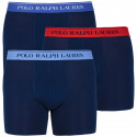 3PACK Мъжки боксерки Ralph Lauren тъмно синьо (714713772004)