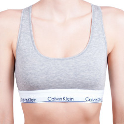 Дамски сутиен Calvin Klein сив (QF5116E-020)