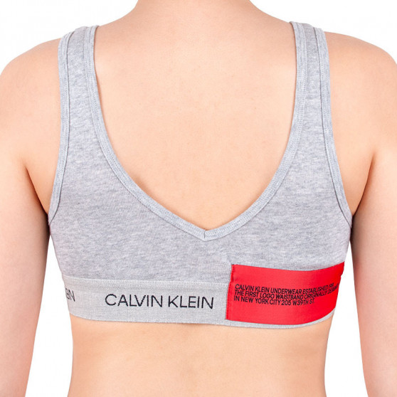 Дамски сутиен Calvin Klein сив (QF5251E-020)