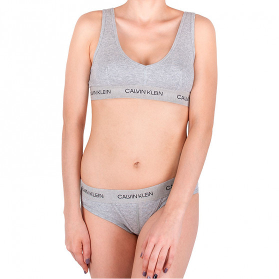 Дамски сутиен Calvin Klein сив (QF5251E-020)