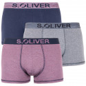 3PACK Мъжки боксерки S.Oliver в многоцветен цвят (26.899.97.4255.16B7)