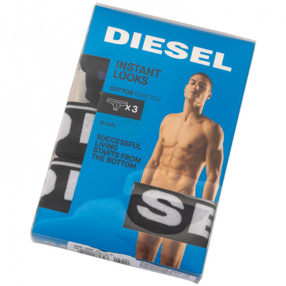 3PACK Мъжки слипове Diesel многоцветен (00SH05-0DAWY-E4919)