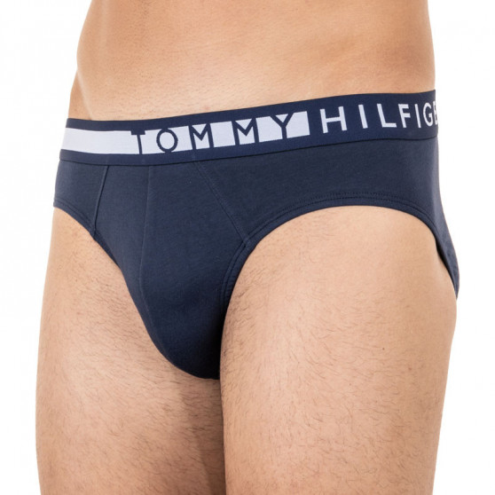 3PACK мъжки слипове Tommy Hilfiger тъмно синьо (UM0UM01227 991)