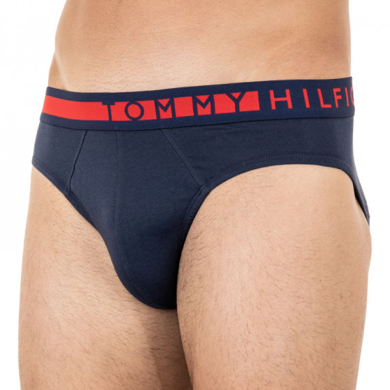 3PACK мъжки слипове Tommy Hilfiger тъмно синьо (UM0UM01227 991)