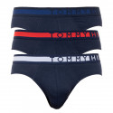 3PACK мъжки слипове Tommy Hilfiger тъмно синьо (UM0UM01227 991)