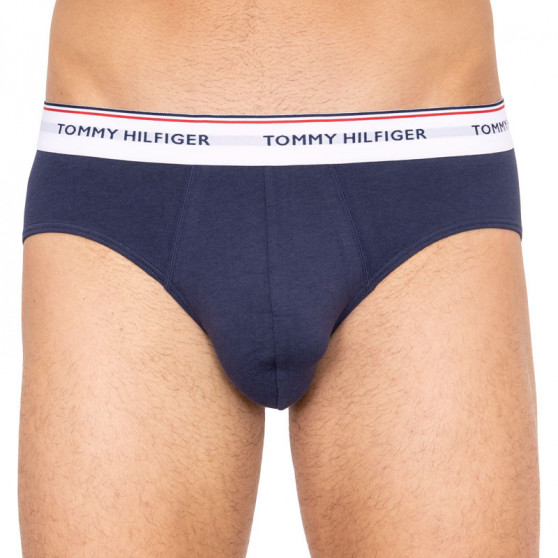 3PACK мъжки слипове Tommy Hilfiger тъмно синьо (1U87903766 904)