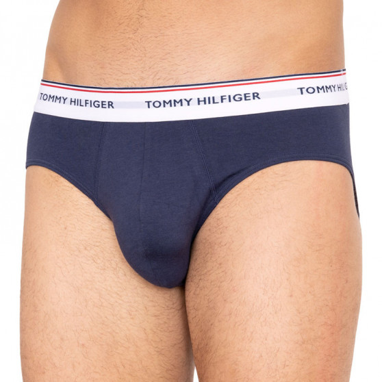 3PACK мъжки слипове Tommy Hilfiger тъмно синьо (1U87903766 904)