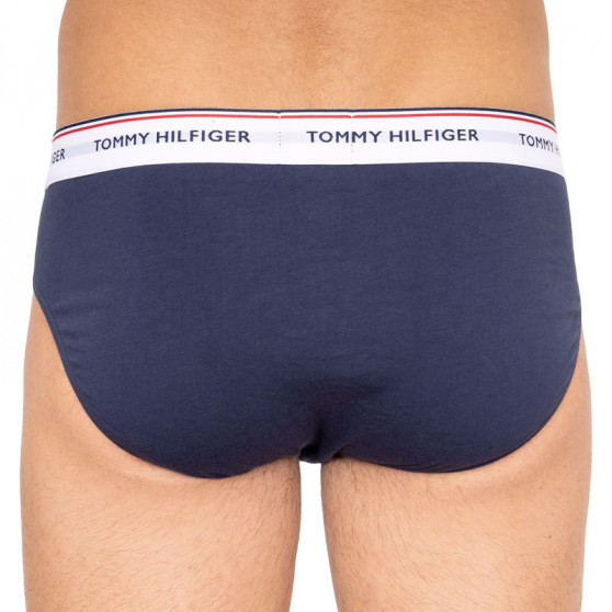 3PACK мъжки слипове Tommy Hilfiger тъмно синьо (1U87903766 904)