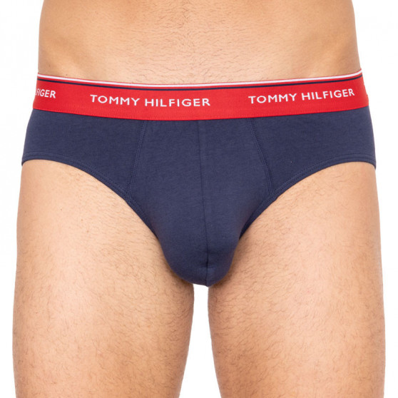 3PACK мъжки слипове Tommy Hilfiger тъмно синьо (1U87903766 904)