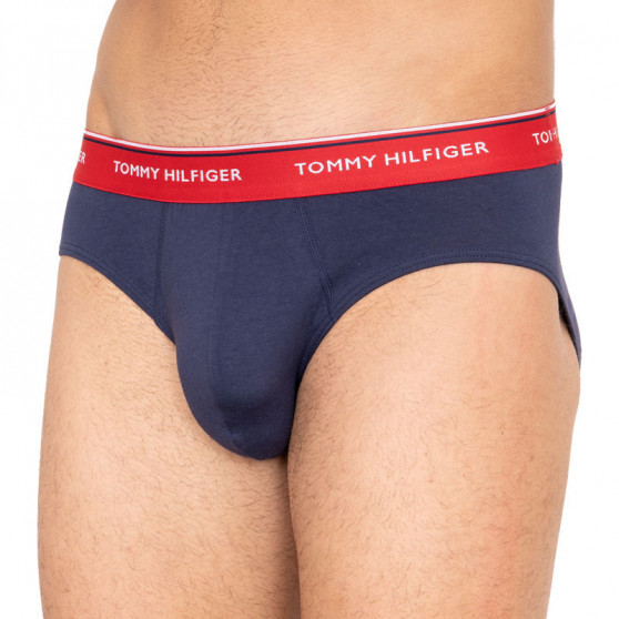 3PACK мъжки слипове Tommy Hilfiger тъмно синьо (1U87903766 904)