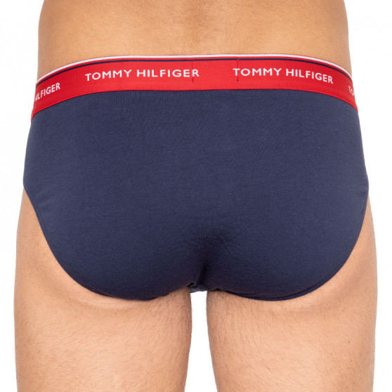 3PACK мъжки слипове Tommy Hilfiger тъмно синьо (1U87903766 904)