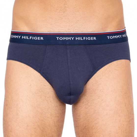 3PACK мъжки слипове Tommy Hilfiger тъмно синьо (1U87903766 904)