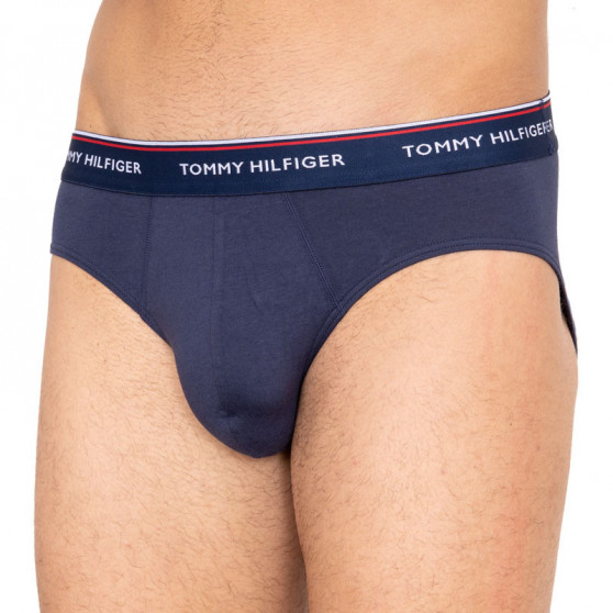 3PACK мъжки слипове Tommy Hilfiger тъмно синьо (1U87903766 904)