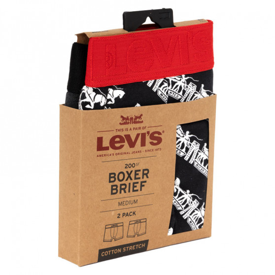 2PACK Мъжки боксерки Levis многоцветен (995048001 792)