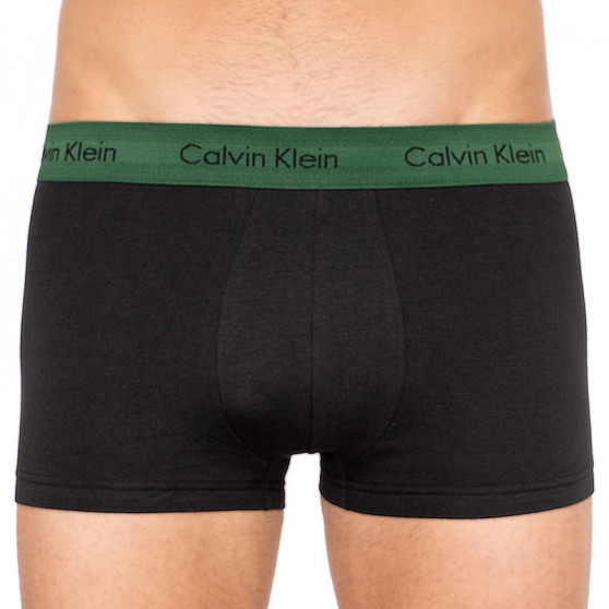 3PACK Мъжки боксерки Calvin Klein черено (U2664G-BZP)