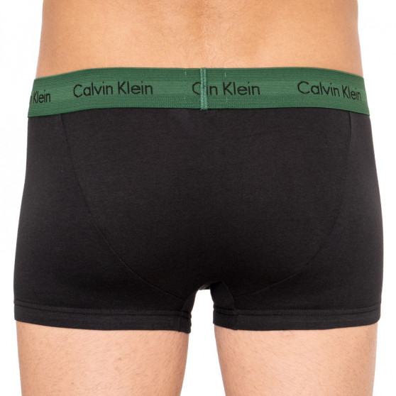 3PACK Мъжки боксерки Calvin Klein черено (U2664G-BZP)